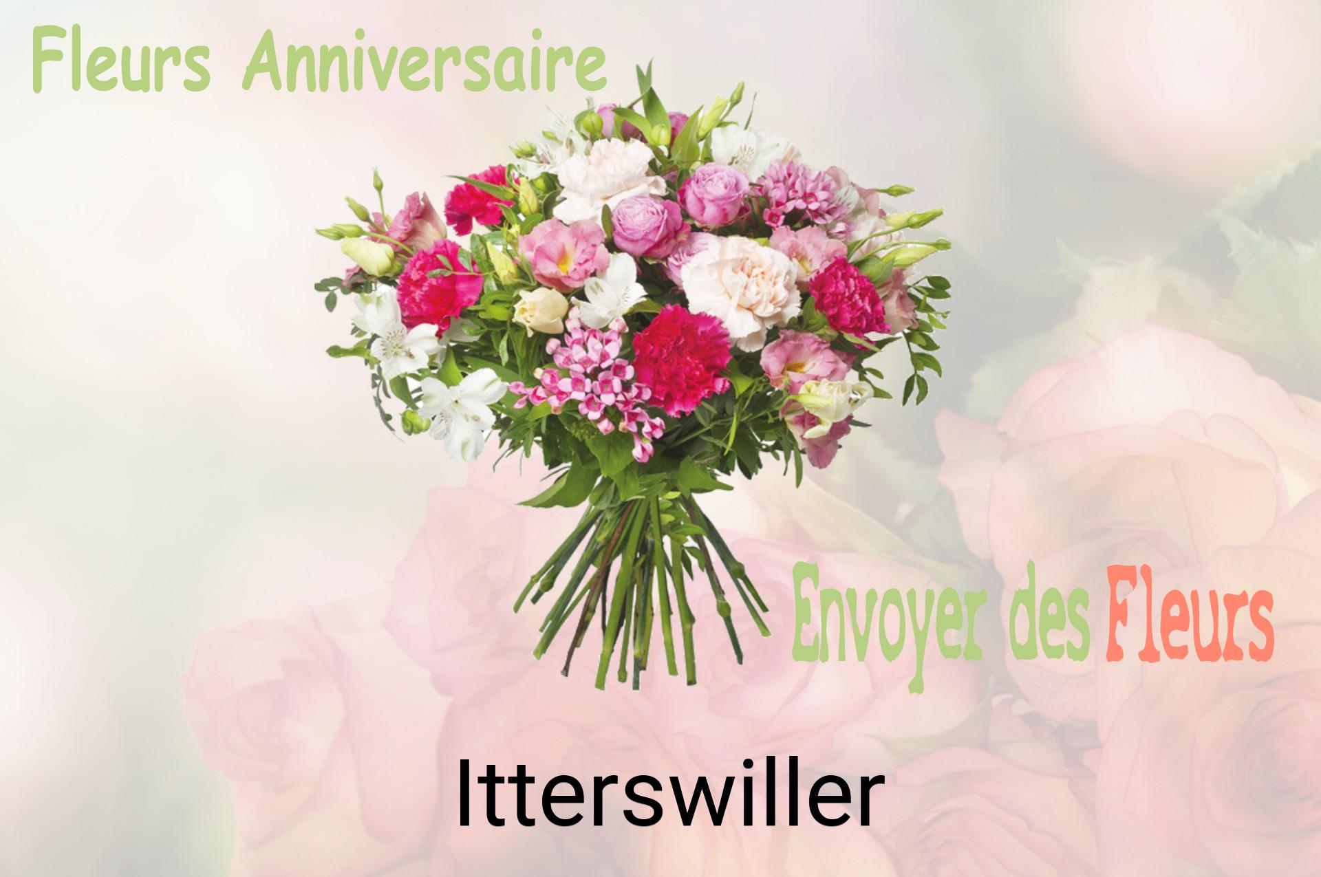 Bouquet de fleurs d’anniversaire livré à Itterswiller